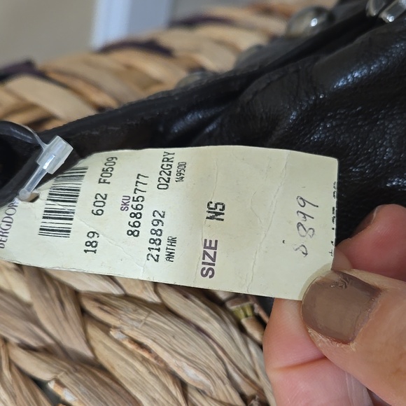 NWT! Donna Karan Brown Leather Bag - Picture 4 of 7